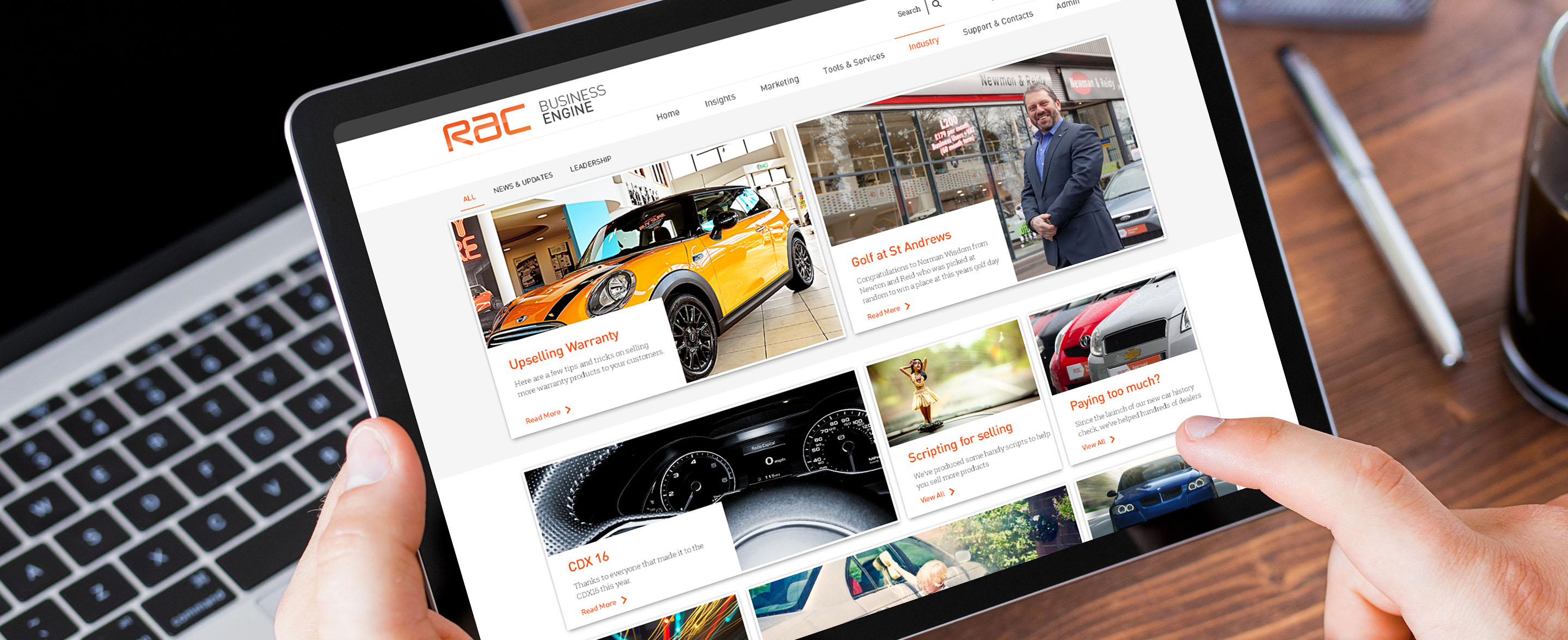 rac-website-on-tablet