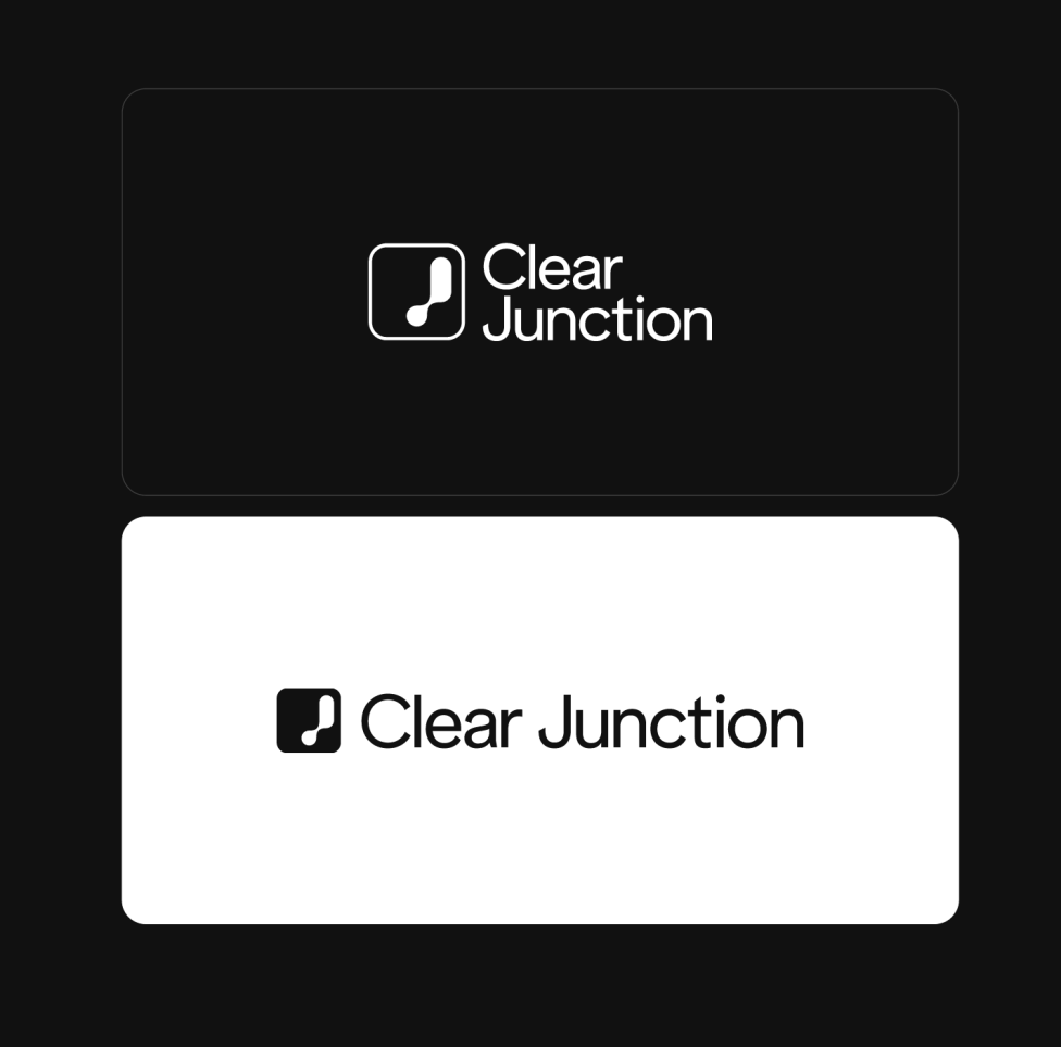 Clear Junction Logo Reversed
