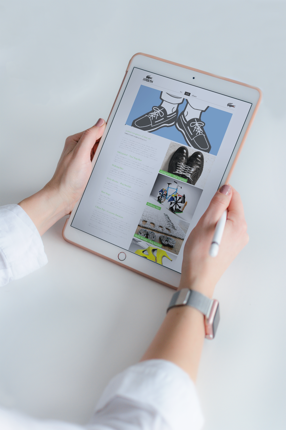 Ipad We Talk Shoes
