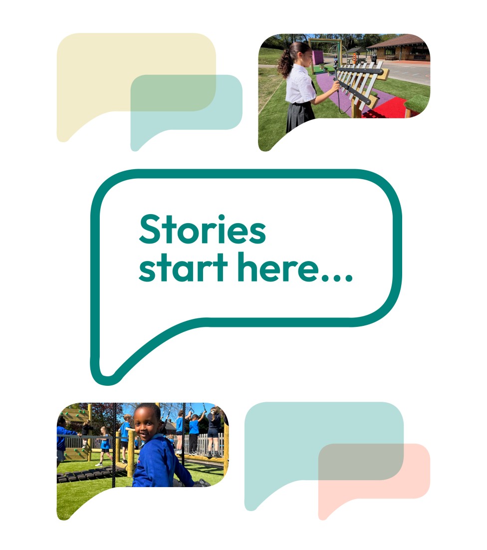 logo and speech bubbles