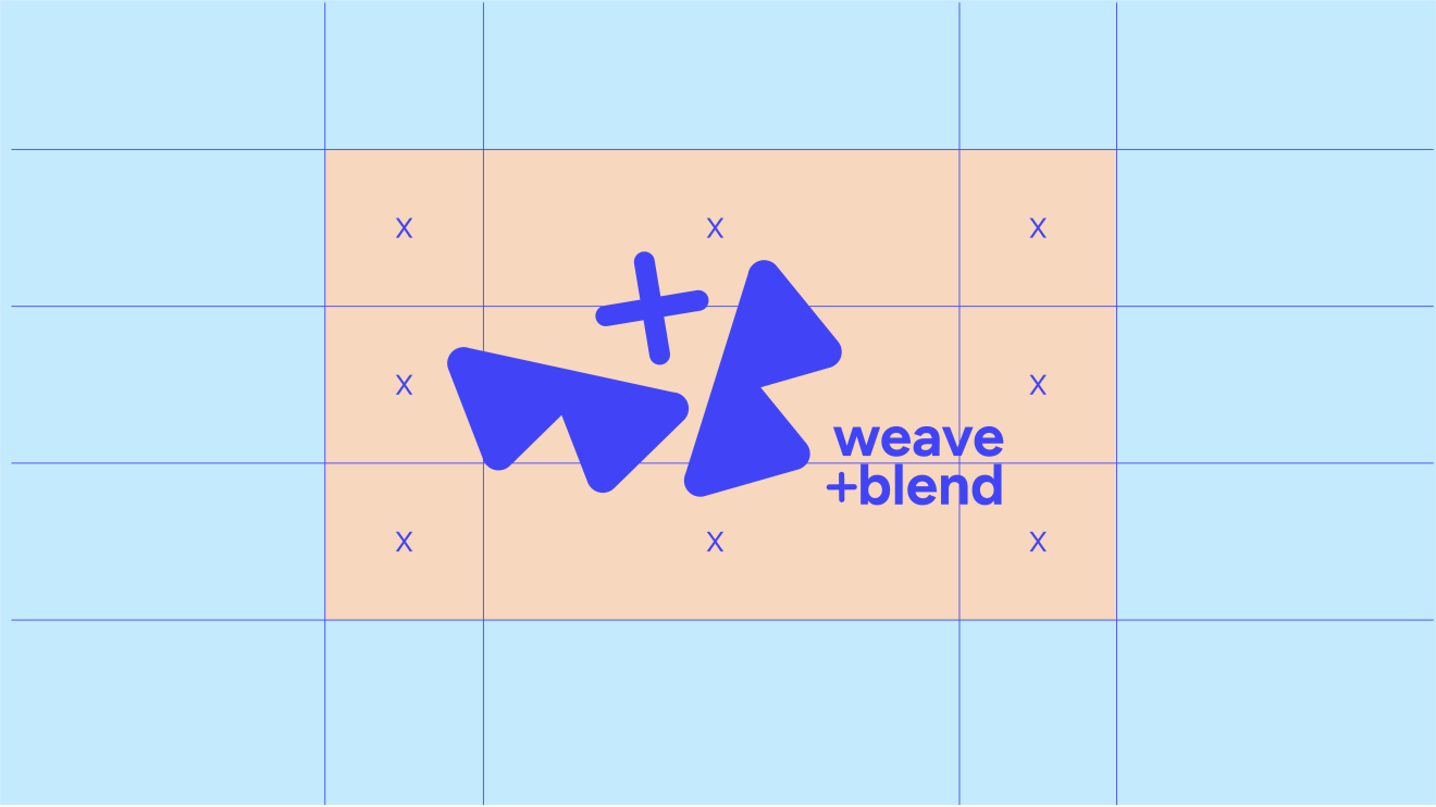Weave and Blend Logo Space